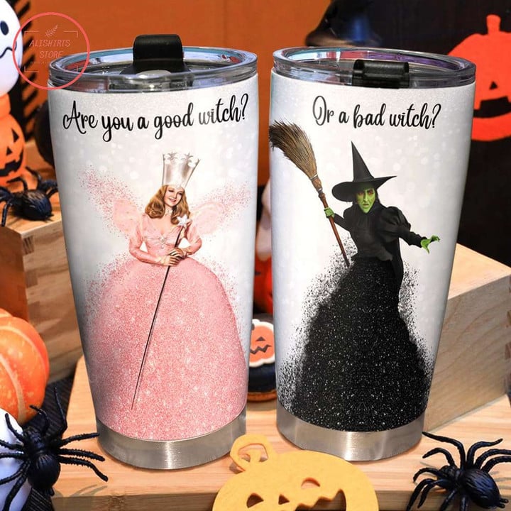 Witch Halloween Are You A Good Or A Bad Tumbler