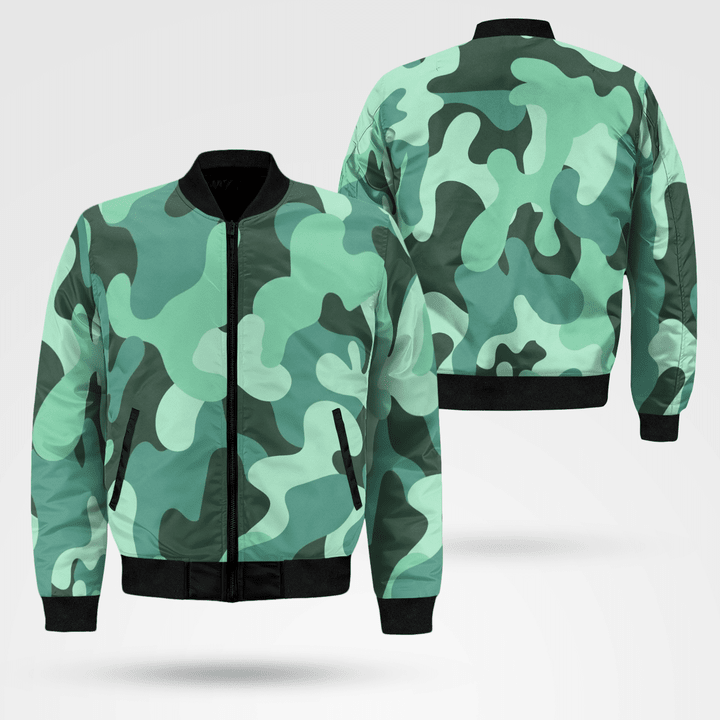 Army Style Streetwear Bomber Jacket Classic & Sporty