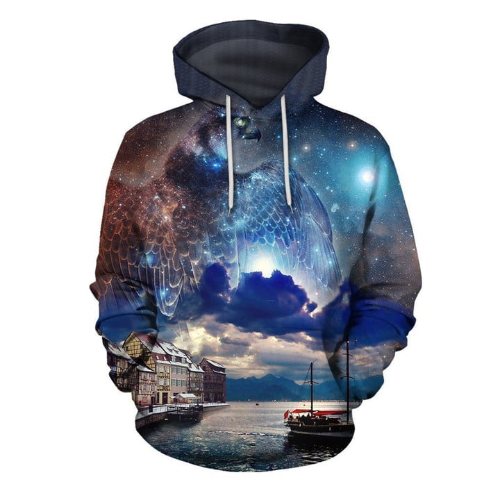 3D All Over Print Horus The Kingdom of Rome Hoodie