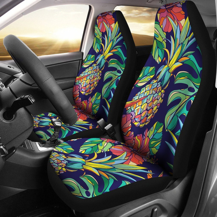 Colorful Pineapple Car Seat Covers - Ah - K5