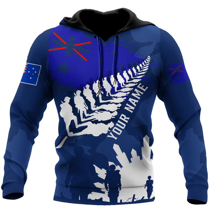 Personalized Name Anzac Day 3D All Over Printed Unisex Shirts