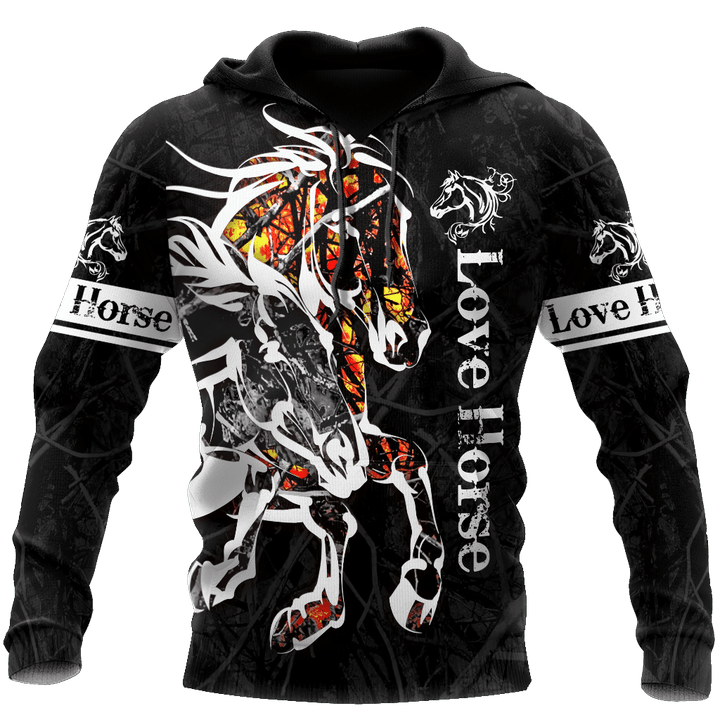 Horse 3D All Over Printed Shirts For Men And Women