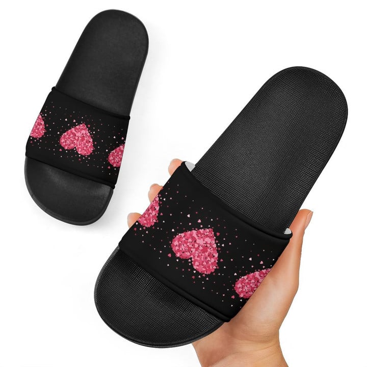 I Heart U Slide Sandals