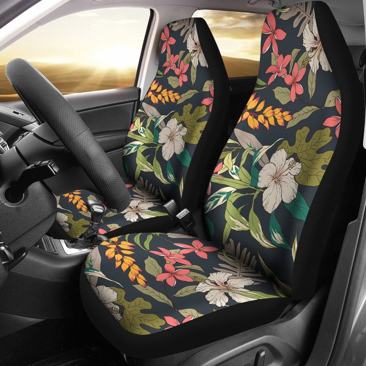 Hawaii Hibiscus Pattern Car Seat Covers 05 - Ah - Th3