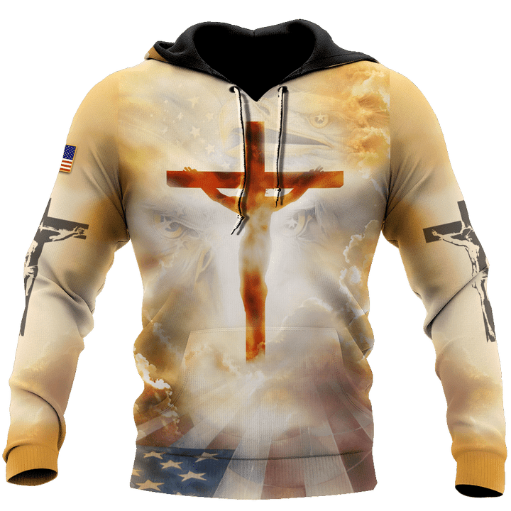 Jesus Christ On The Cross 3D All Over Printed Shirts
