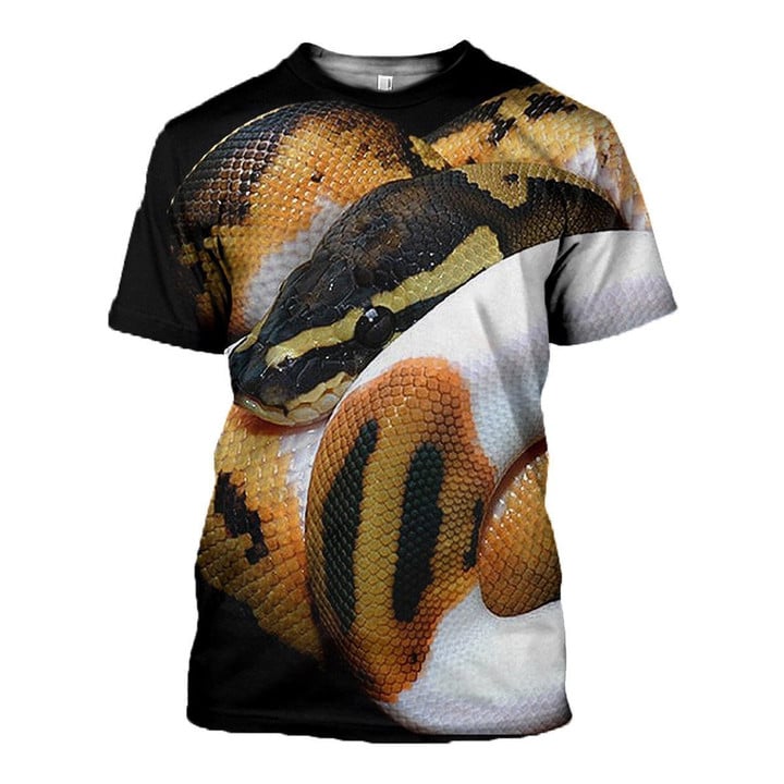 3D All Over Printed Snake Shirts And Shorts