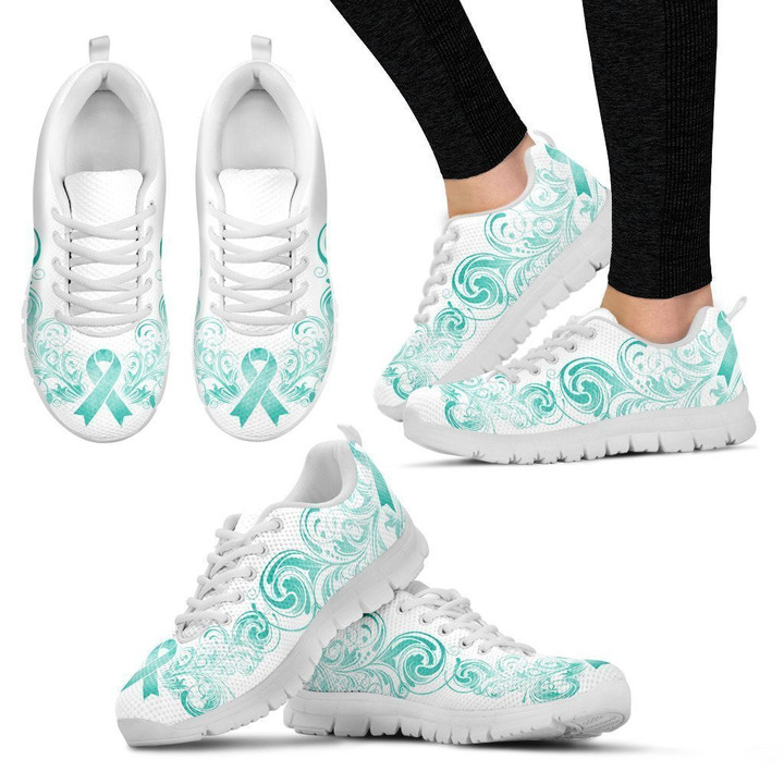 Cervical Cancer Awareness Women'S Sneakers