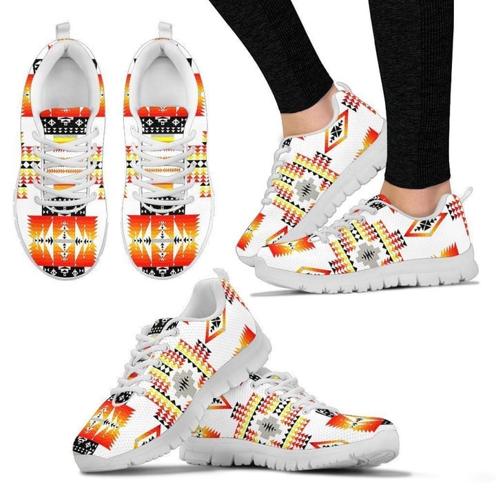 Seven Tribes White Sopo Women'S Sneakers
