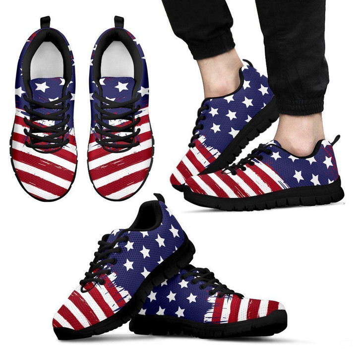 Usa Collection - Men'S Sneakers Blk