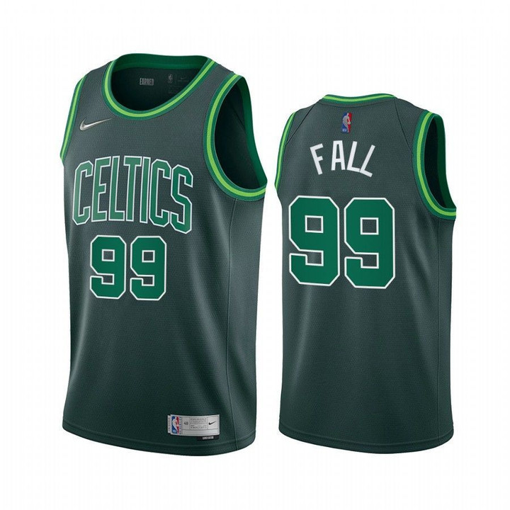 Boston Celtics #99 Tacko Fall Green Nba Swingman 2020-21 Earned Edition Jersey Nba