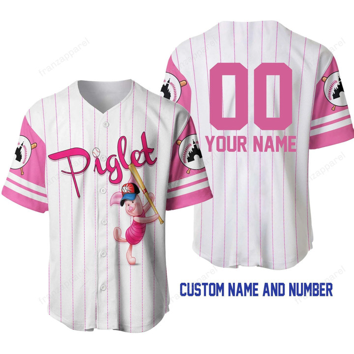 Personalize Baseball Jersey - PL Baseball Jersey Custom - Baseball Jersey LF