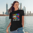 Teaching 2nd Grade on Twosday 2_22_2022 Funny Math Teacher T-Shirt