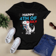 Happy 4th Of July T-Rex Patriotic Funny T-Shirt and Hoodie