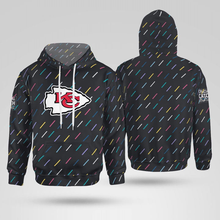Kansas City Crucial Catch 2021 Hoodie (100% Donation National Breast Cancer Foundation)