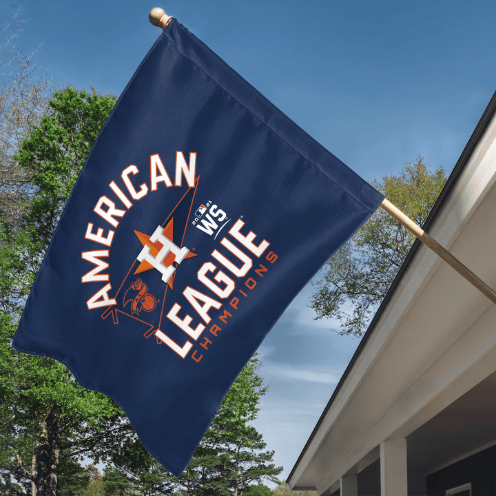 Astros World Series 2021 American League Champions Flag - Wood Sign