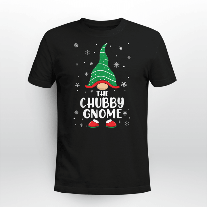 Chubby Gnome Matching Family Christmas Pajamas Costume T-Shirt