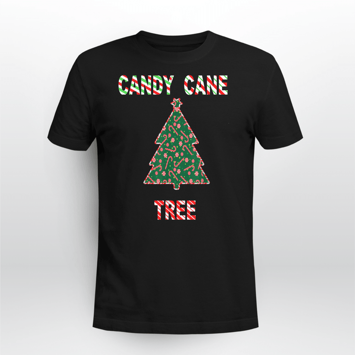 Candy Cane Crew Tree Funny Christmas Pajama xmas Costume T-Shirt