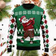 Golfer Santa Ugly Christmas Sweaters