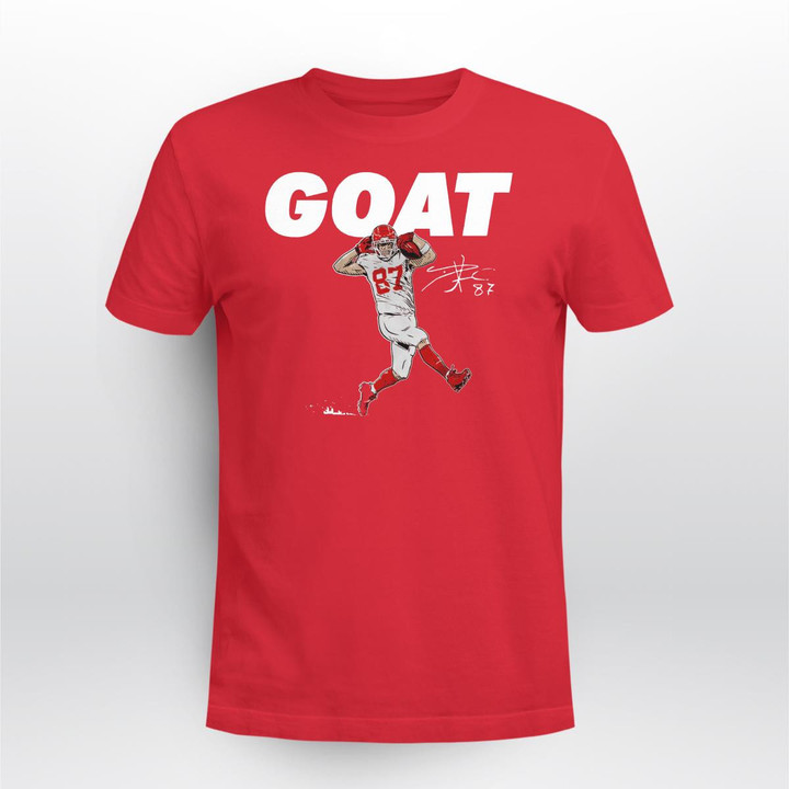 Travis Kelce GOAT Tight End T-Shirt and Hoodie - Kansas City Chiefs 