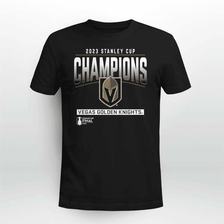 Vegas Golden Knights 2023 Stanley Cup Champions Signature Roster T-Shirt