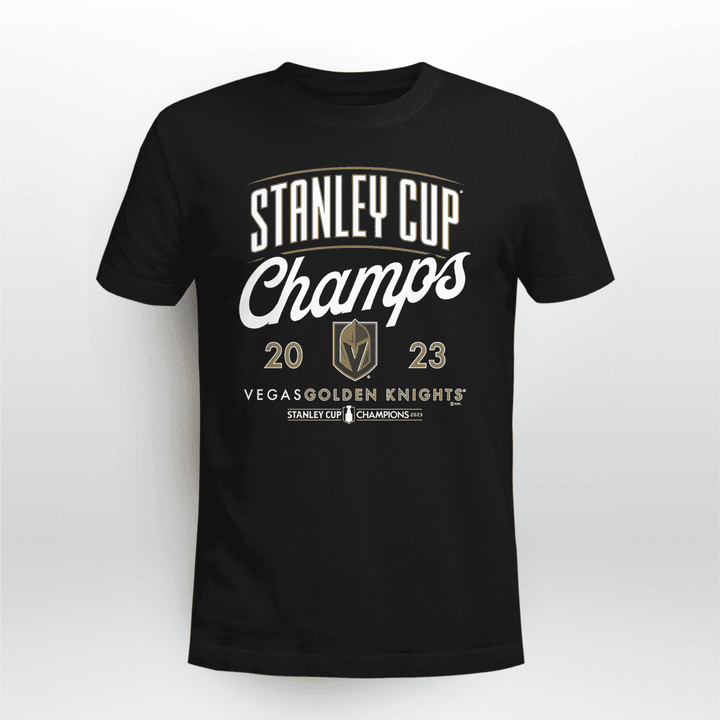 Vegas Golden Knights 2023 Stanley Cup Champions Logo T-Shirt