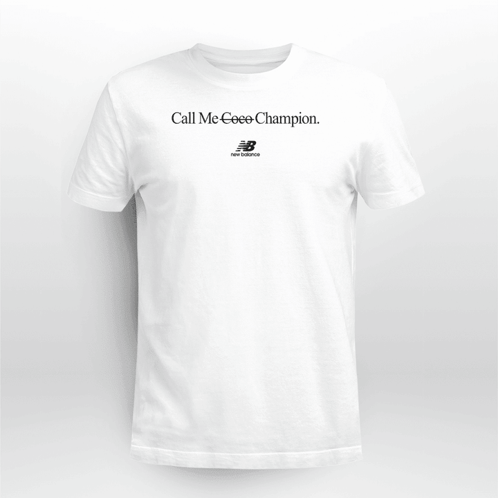 New Balance Call Me Coco Gauff Champion T-Shirt