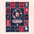 Braves 2021 World Series Champions Fleece Blanket