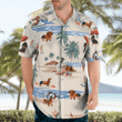 Dachshund Dog Hawaiian Shirt and Shorts