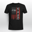 4th Of July 1776 Shirts For Men, We The People American Flag T-Shirt