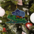 Missile Toad Christmas Ornament