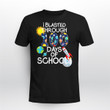 I Blasted Through 100 Days Of School 100th Day Teacher Kids T-Shirt
