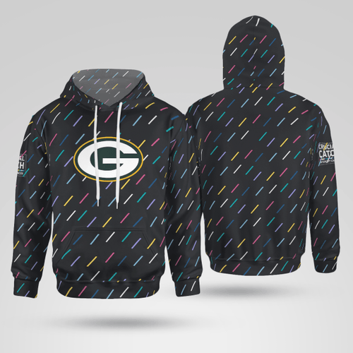 Green Bay Crucial Catch 2021 Hoodie (100% Donation National Breast Cancer Foundation)