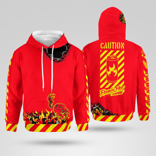 MD Flamin Hot Red Hoodie
