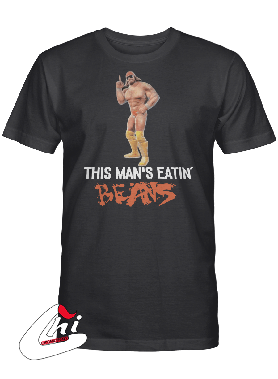 This Man's Eating Beans T-Shirt, Hulk Hogan