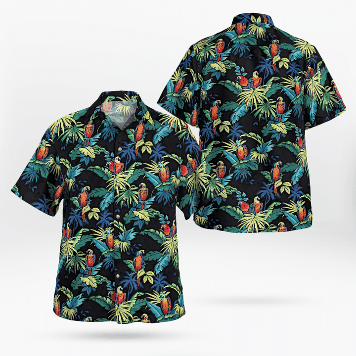 Max Payne 3 Hawaiian Shirt Tropical Parrots Hawaiian