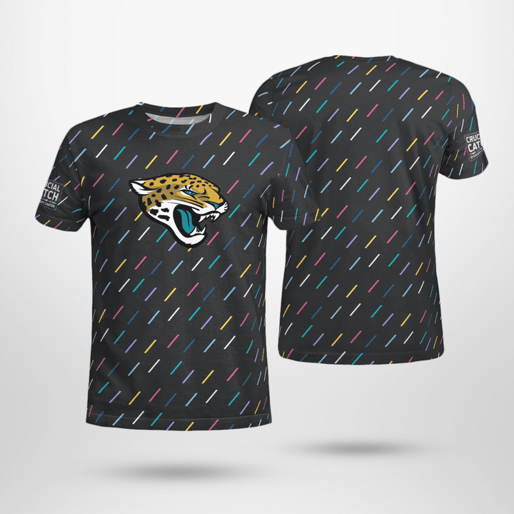 Jacksonville Crucial Catch 2021 T-Shirt (100% Donation National Breast Cancer Foundation)
