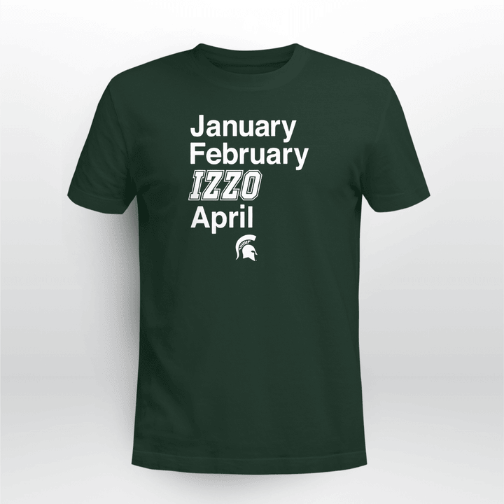 January February Izzo April