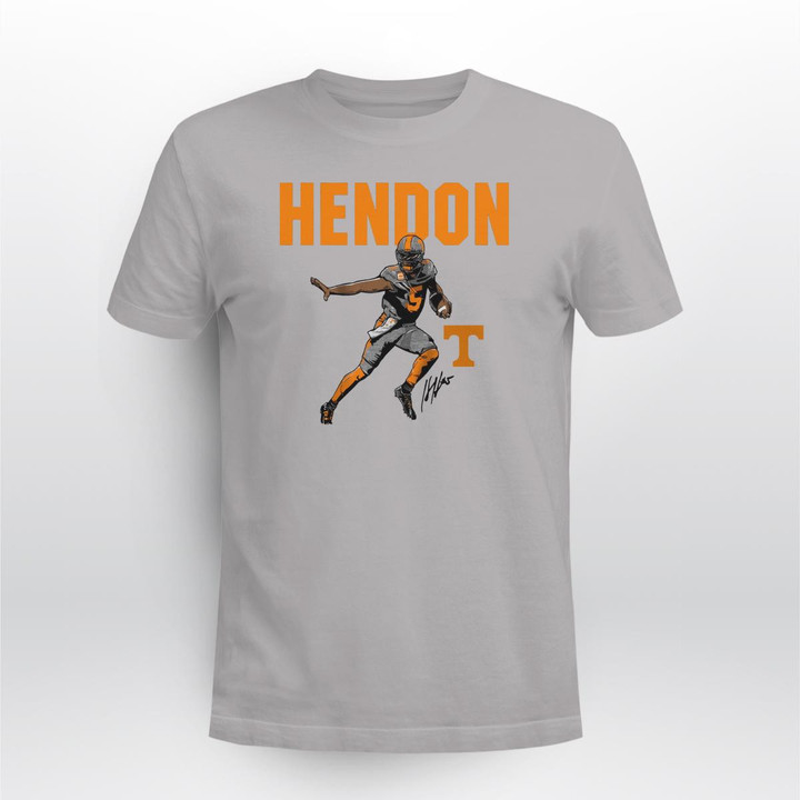 Hendon Hooker Signature Pose Shirt Tennessee Volunteers football