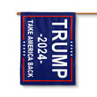 Donald Trump 2024 Flag - Take America Back Flag