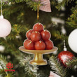 Gulab Jamun Christmas Tree Ornament