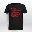 Las Vegas: A'ja & Candace & Kelsey & Chelsea & Alysha Shirt
