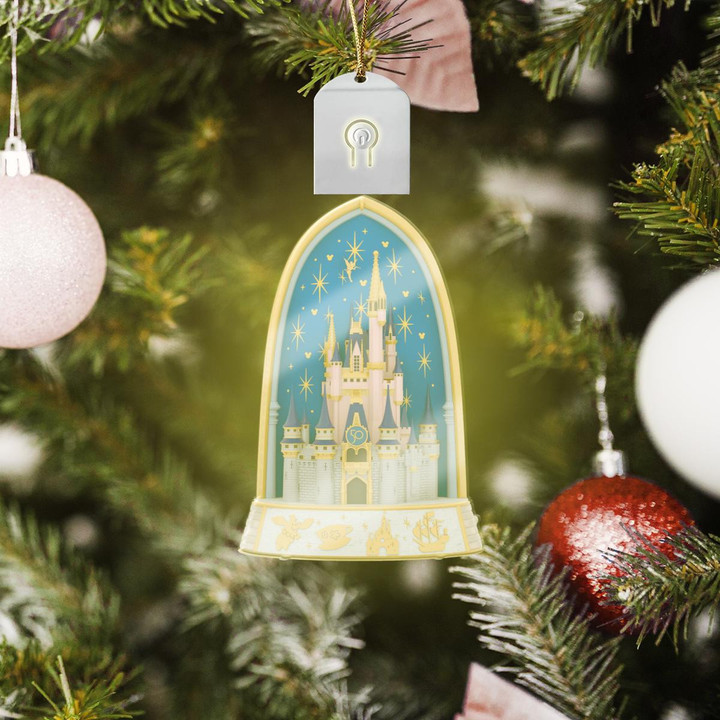 World The World's Most Magical Celebration 50th Anniversary Musical Led Arcylic Ornament