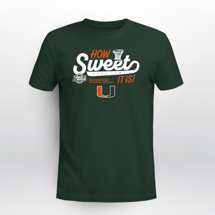 Miami Basketball Sweet Sixteen Shirt