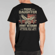 Proud Daughter Of An Army Veteran T-Shirt