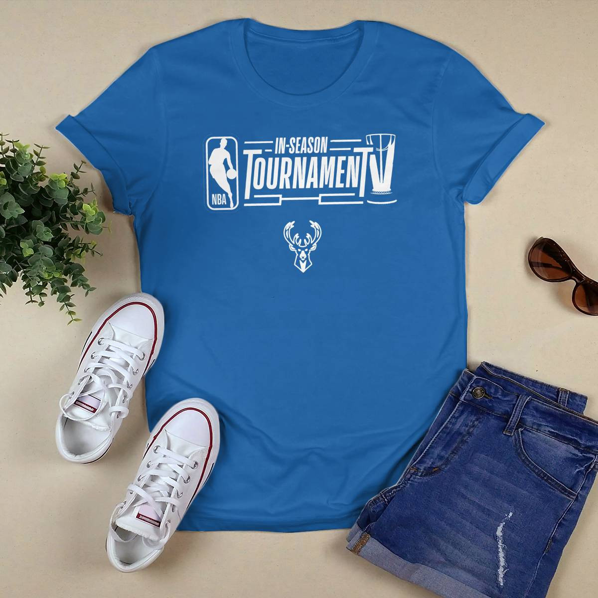 Milwaukee Bucks NBA In Season Tournament T-Shirt