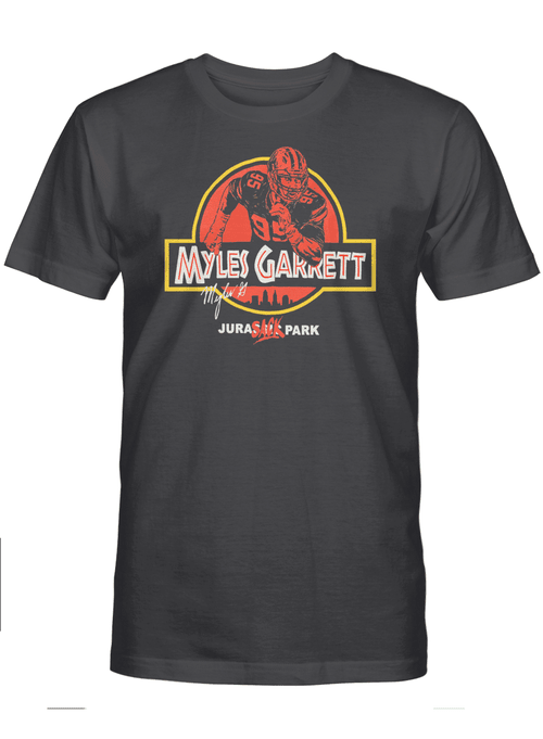 Jurassic Myles Garrett T-Shirt, Jurasack Park