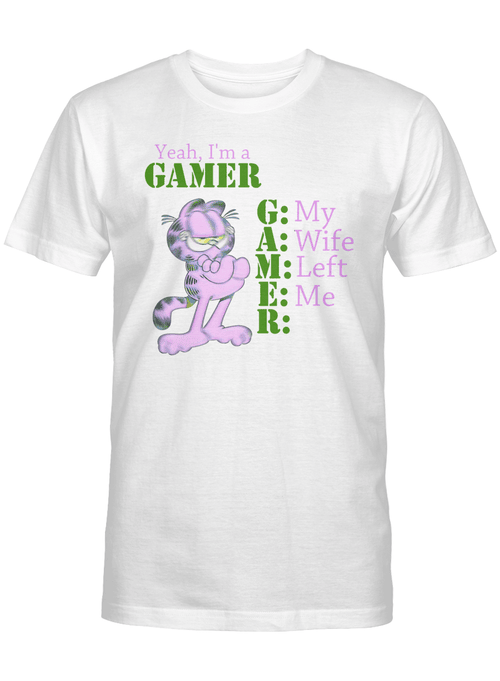 Garfield Yeah, I'm A GAMER T-Shirt