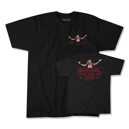 National Tight End Day 2020 T-Shirt, George Kittle