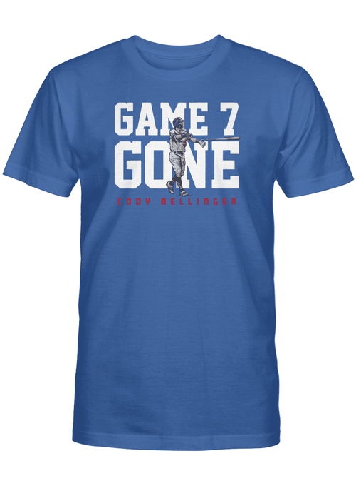Cody Bellinger Game 7 Gone T-Shirt, Los Angeles Dodgers
