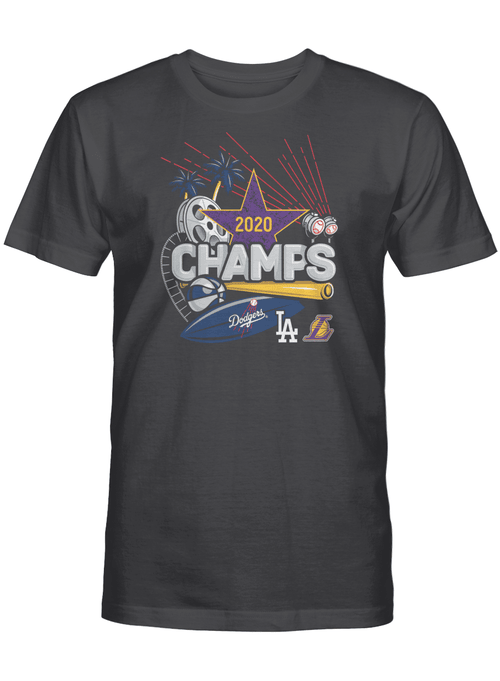 Lakers and Dodgers Championship Shirt